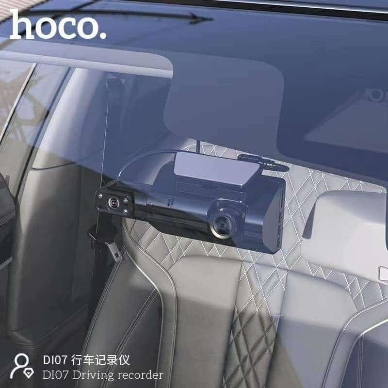 Hoco DI07 Dual Κάμερα DVR Αυτοκινήτου για Παρμπρίζ