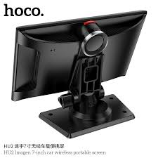 Hoco HU2 Car Portable Wireless Touch Monitor Screen Μαύρο