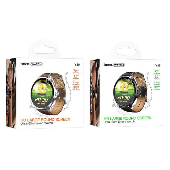 Y39 Ultra Slim Smart Watch