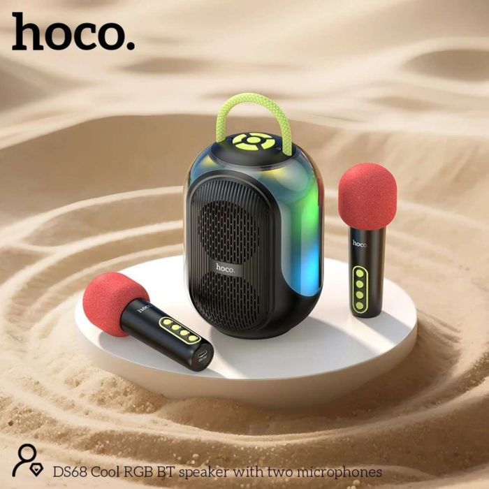 Ηχείο Karaoke με Ασύρματα Μικρόφωνα